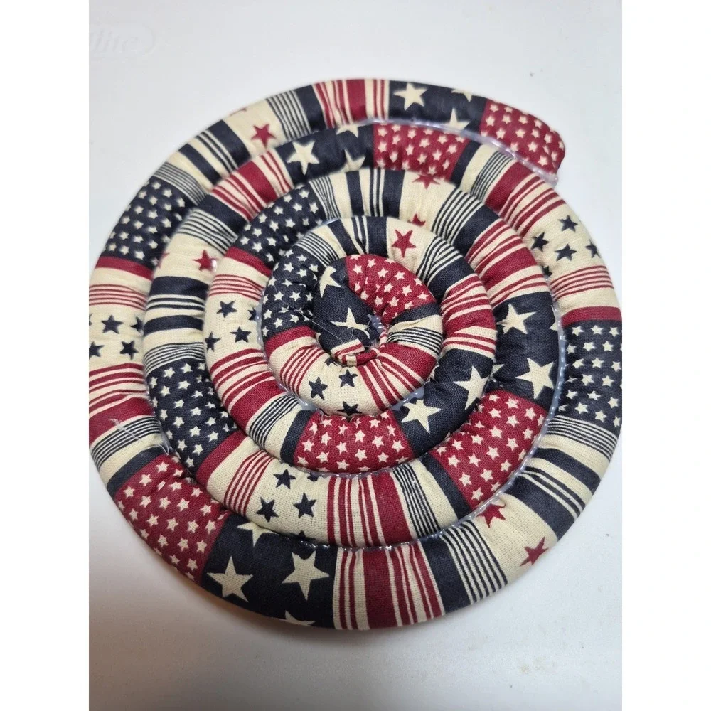 Scented Handmade Spice Smell Trivet Hot Plate Counter Protector Coil Fabric
